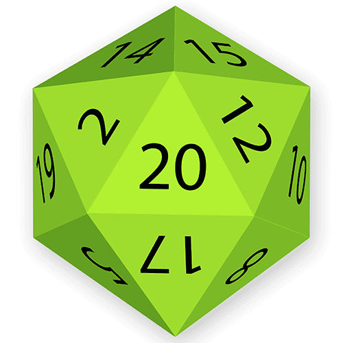 Natural 20 For Rolling Dice
