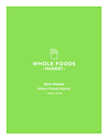 Whole Foods Market | PDF document | Branding Style Guides