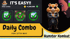 Hamster Kombat Daily Combo For Today 27th of May | Earn 5Million ...
