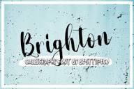 The Brighton Font by BennyDesigns · Creative Fabrica