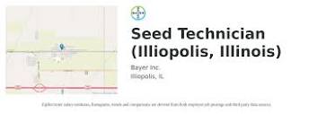 Seed Technician Job in Illiopolis, IL at Bayer (Hiring Now)