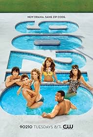 Shenae Grimes-Beech, Michael Steger, Dustin Milligan, AnnaLynne McCord, Jessica Stroup, and Tristan Mack Wilds in 90210 (2008)