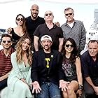 Ming-Na Wen, Kevin Smith, Henry Simmons, Jeffrey Bell, Clark Gregg, Jeph Loeb, Jeff Ward, Natalia Cordova-Buckley, and Chloe Bennet at an event for Agents of S.H.I.E.L.D. (2013)