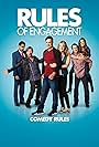 Oliver Hudson, David Spade, Bianca Kajlich, Megyn Price, and Adhir Kalyan in Rules of Engagement (2007)