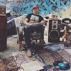 Jon Hegren in studio as Art director for still art work for Luis Coronell for his 2017 album release