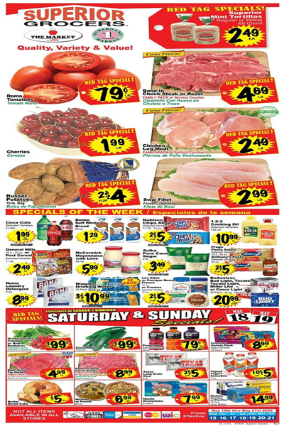 Superior Grocers Weekly Ad Preview: (May 15 - May 21 2024)
