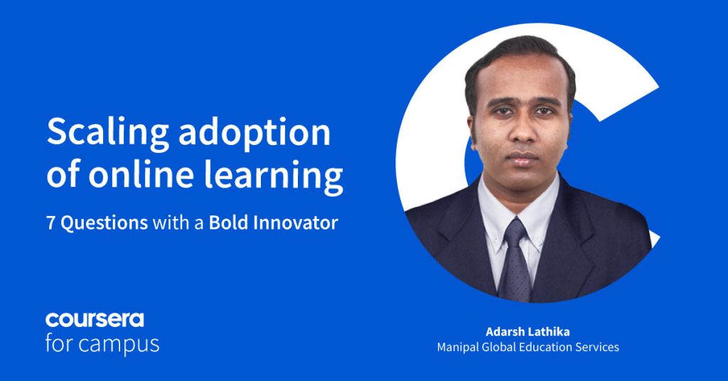 7 Questions With a Bold Innovator Featuring Adarsh Lathika
