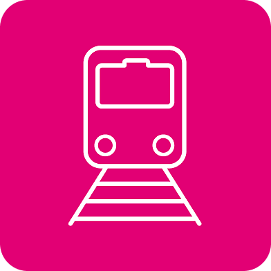 Icon of a train for Transit.