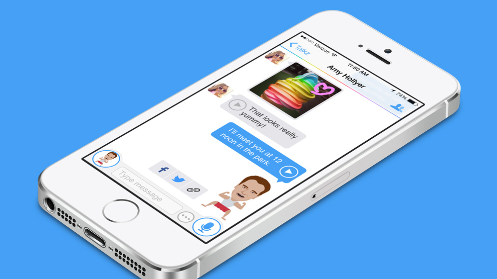 Talkz Thinks Talking Stickers Will Be The Next Big Thing For Mobile Messaging Apps