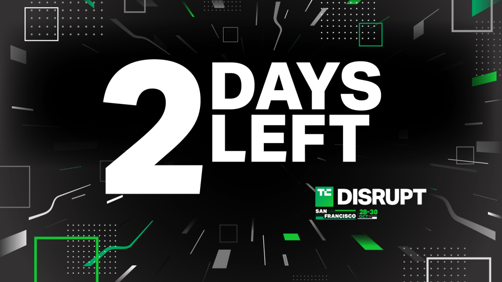 Ticktock! 48 hours left to nab your early-bird tickets for Disrupt 2024