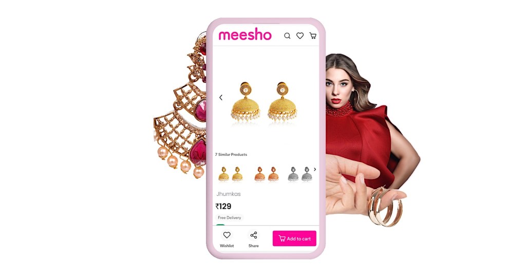 Meesho, an Indian social commerce with 150M transacting users, secures $275M in new funding
