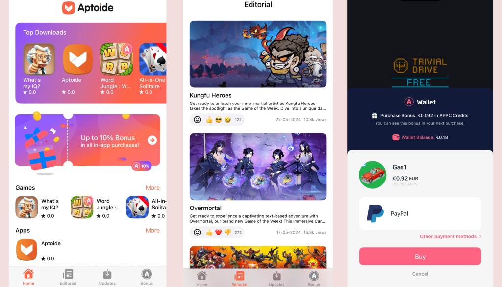 Aptoide launches its alternative iOS game store in the EU