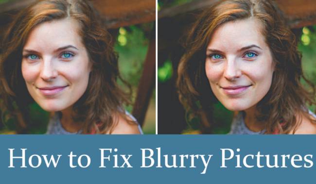 How To Fix Blurry Photos & Pictures