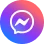 Logotipo da rede social Messenger, incluso no plano pós-pago TIM Black