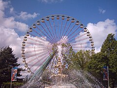 La Grande roue à Six Flags Holland