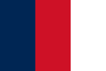 Die Tweede Franse Republiek se variant van die driekleur, 24 Februarie tot 5 Maart 1848[47]