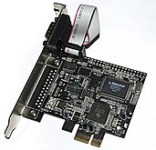 PCI-E card with one 9-pin COM port