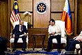 Image 31Philippine President Duterte in a meeting with Mahathir in the Malacanang Palace in 2019 (from History of Malaysia)