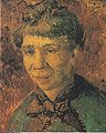 Portrait par Vincent van Gogh, hiver 1886-1887.