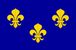 Die blou Capetingse banier is gedurende die Franse Renaissance steeds gebruik. Dit is nou die vlag van Île-de-France.