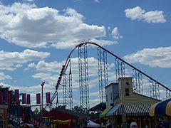 Superman - Ride Of Steel à Six Flags America