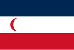 Vlag van die Malgassiese protektoraat, 1885 tot 1895