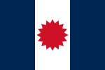 Vlag van die Sip Song Chau Tai, Frans-Indochina, 1948 tot 1955
