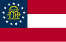 Vlajka amerického státu Georgie