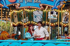 King Triton's Carousel à Disney California Adventure