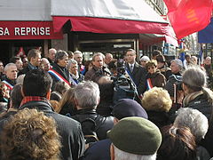 Inauguration de la place du 8-Février-1962 le 8 février 2007 : allocution de Bertrand Delanoë, maire de Paris.