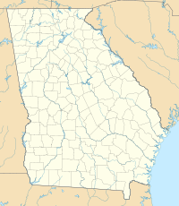 Map showing the location of James H. Floyd State Park