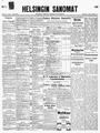 Image 13Front page of the Helsingin Sanomat (Helsinki Times) on July 7, 1904 (from Newspaper)