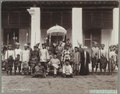 Image 94Photo of Sultan Ahmad Muʽazzam and his courtiers. Many years after the precolonial period. c. 1900. (from History of Malaysia)