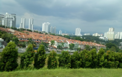 Overview downtown from Upper Selayang