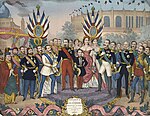 Napoleon III Bonaparte tydens die Wêreldtentoonstelling in 1867