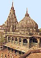 The current structure of Vishnupad Temple, Gaya, Bihar is built by Maharani Ahilyabai Holkar in 1787