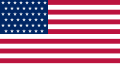 Bandiera degli Stati Uniti d'America ai tempi del Protettorato americano di Cuba (1898-1902)