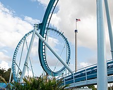 Pipeline: The Surf Coaster à SeaWorld Orlando.