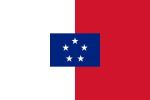Vlag van Nieu-Hebride (Vanuatu) onder die Anglo-Franse Gesamentlike Vlootkommissie, 1887 tot 1906