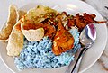 Image 24Nasi kerabu (from Malaysian cuisine)