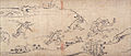 Image 17Chōjū-giga (12th century), traditionally attributed to a monk-artist Kakuyū (Toba Sōjo) (from History of manga)
