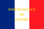 Vlag van die Republiek Sonora, 1853 tot 1854