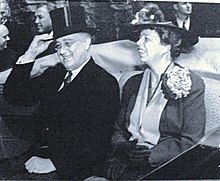 Franklin and Eleanor Roosevelt, November 1935