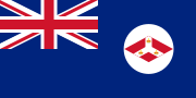 Flag of the British Straits Settlements (1904-1925).