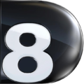 Premier et dernier logo de D8 du 7 octobre 2012 au 5 septembre 2016.