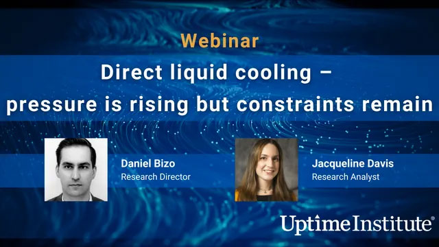 Seminario web: Direct liquid cooling - pressure is rising but constraints remain