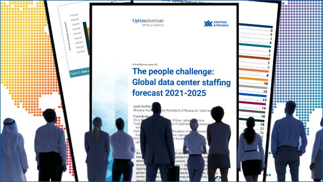 Seminario web: El reto de las personas: Previsión global de dotación de personal para centros de datos2021:2025
