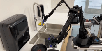 Stanford’s mobile ALOHA robot learns from humans to cook, clean, do laundry