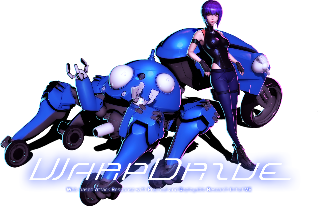Warp Drive: Web-based Attack Response with Practical and Deployable Research InitiatiVE