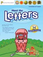 Meet the Letters